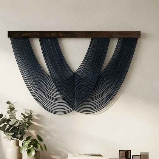 Arlo Weave - Woven Macrame Wall Hanging Tapestry - Image
