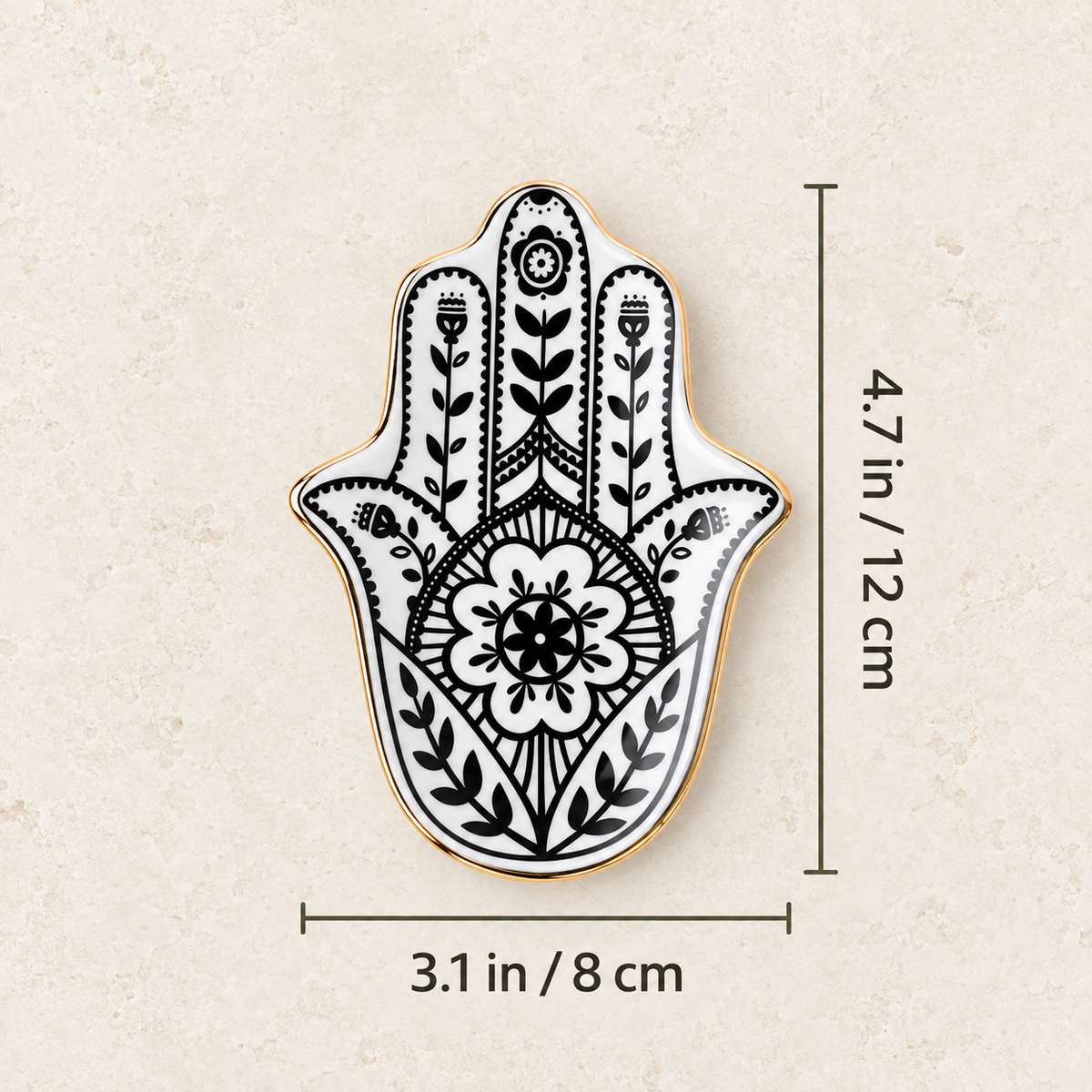 Noura – Hamsa Hand Trinket Dish
