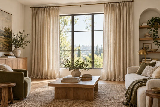 How to Choose Curtains: Length, Fullness, Fabric & Light Control - Urban Alcove