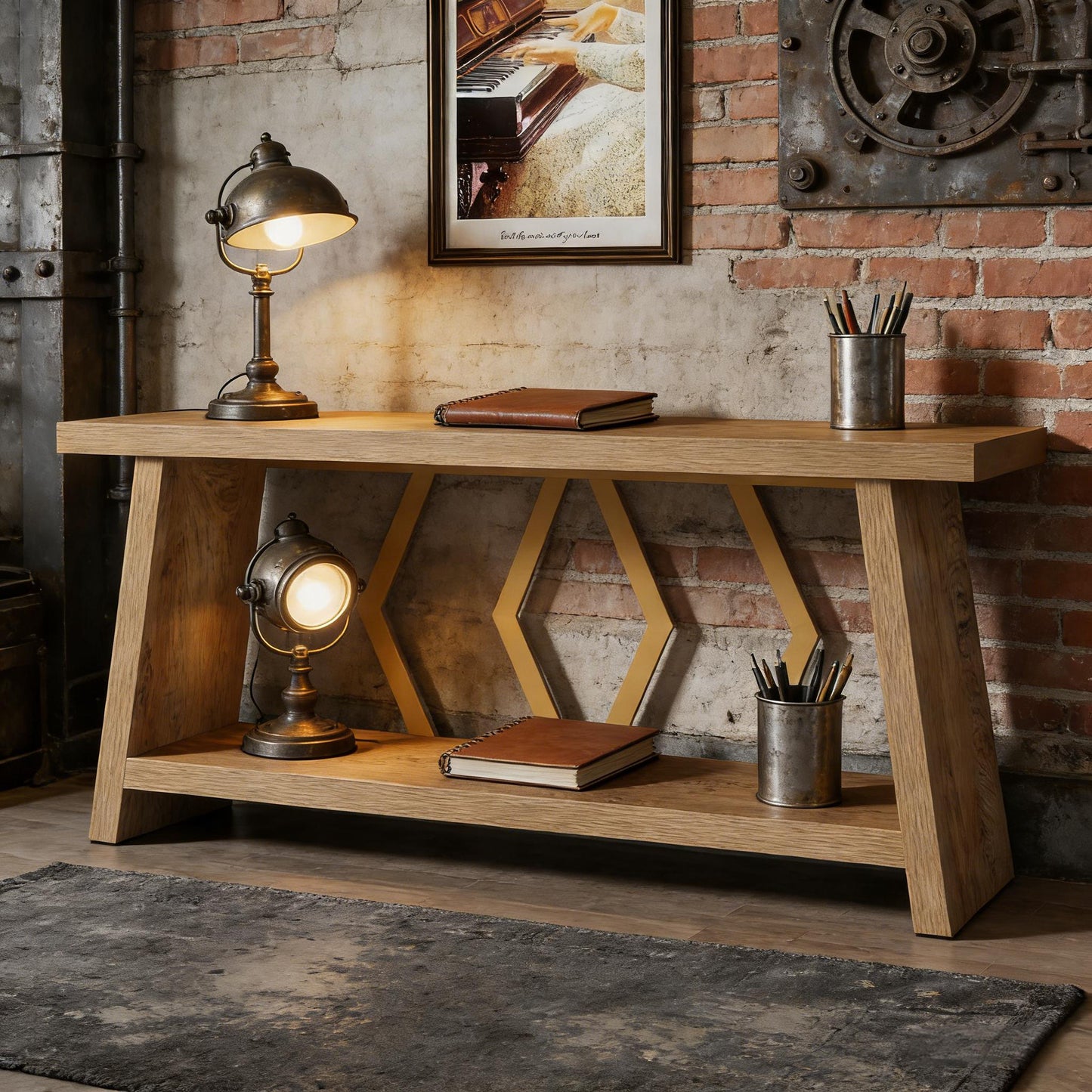 Sofa Table,Storage Console Table,Entryway Table