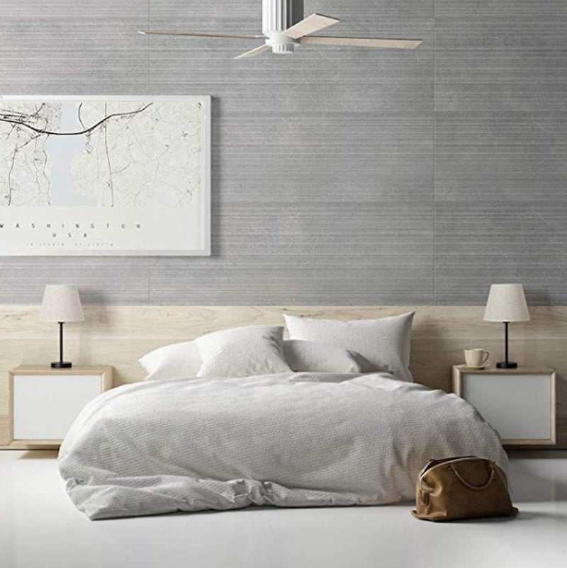 Bedroom Decoration with Iron Fabric Cover and Bedside Lamp