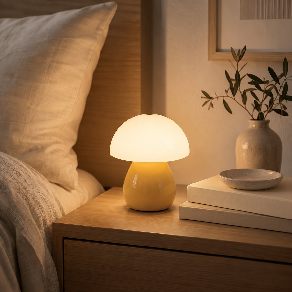 Luna - Mushroom Table Lamp - Urban Alcove