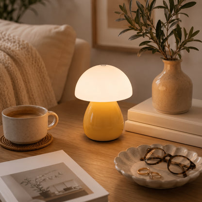 Luna - Mushroom Table Lamp - Urban Alcove
