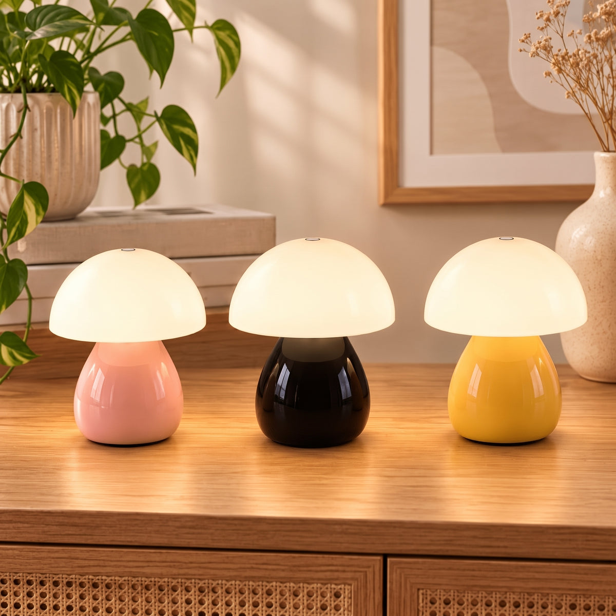 Luna - Mushroom Table Lamp - Urban Alcove