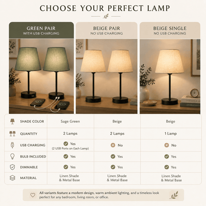 Haven - Minimalist Bedside Lamp - Urban Alcove