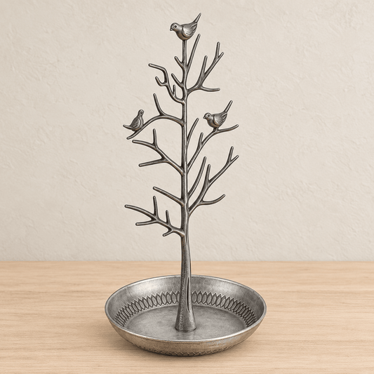 Rowan - Bird & Tree Jewelry Stand - Image