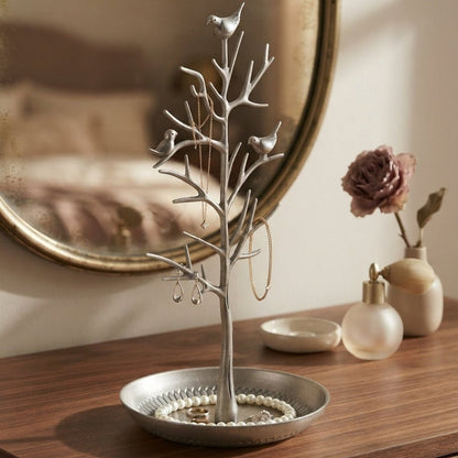 Rowan - Bird & Tree Jewelry Stand - Urban Alcove
