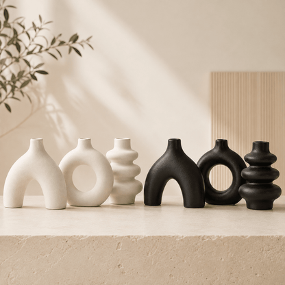 Sienna - Ceramic Vase Set - Urban Alcove