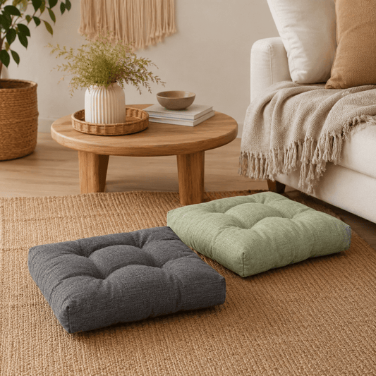 Noma - Tufted Square Floor Cushion - Image