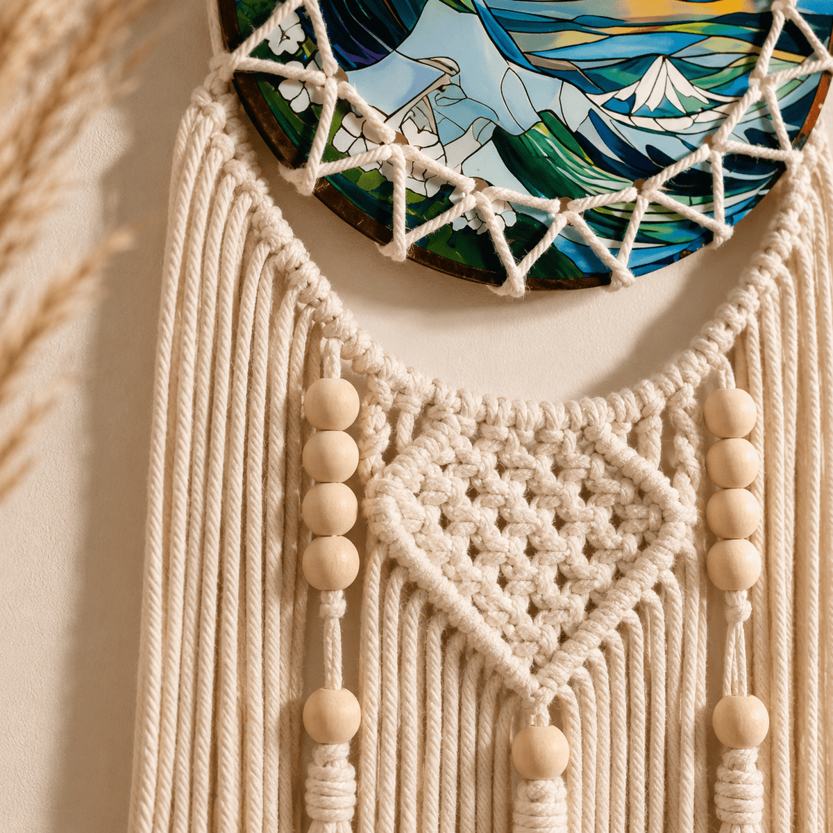 Solana - Coastal Macramé Sunset Wall Hanging - Urban Alcove