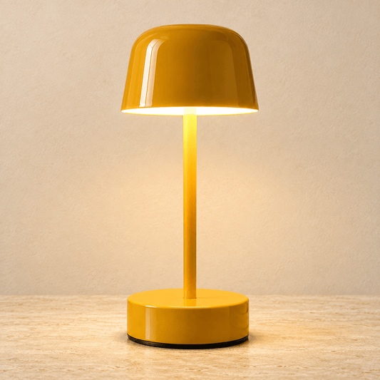 Vela - Cordless Rechargeable Mushroom Table Lamp - Image