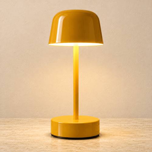 Vela - Cordless Rechargeable Mushroom Table Lamp