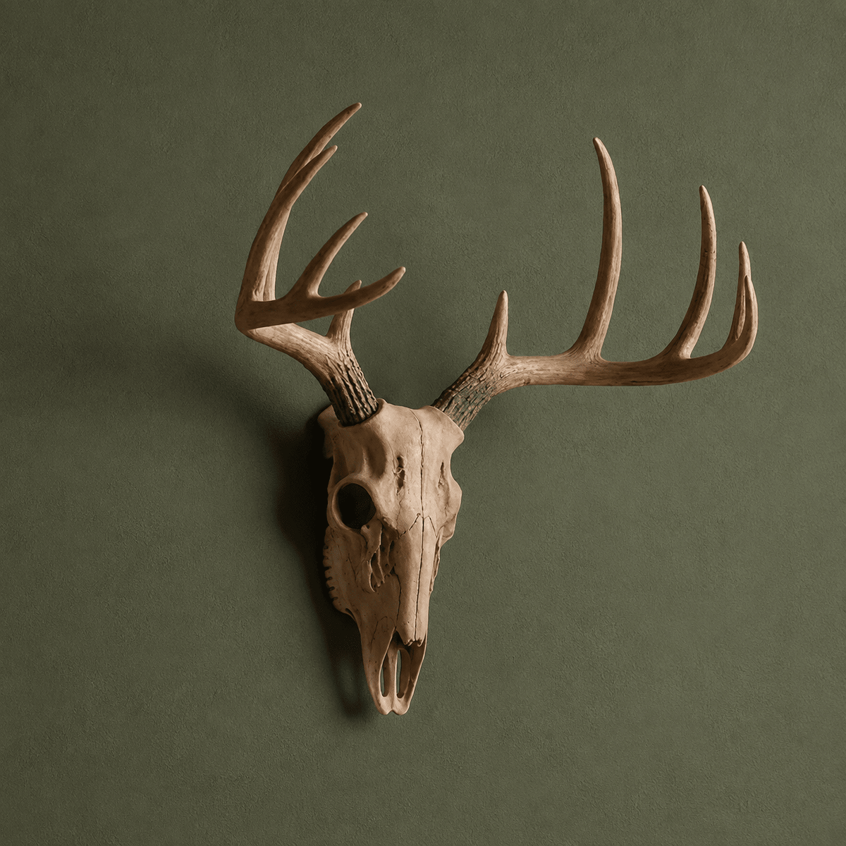 Elkwood - 3D Resin Deer Head Wall Sculpture - Urban Alcove