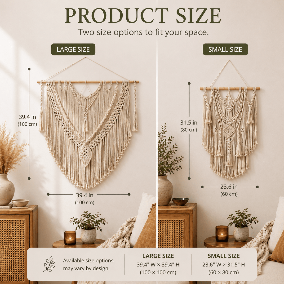 Willow Leaf - Boho Woven Tapestry Wall Hanging - Urban Alcove