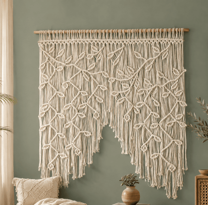 Ivy Vine - Boho Woven Tapestry Wall Hanging - Urban Alcove