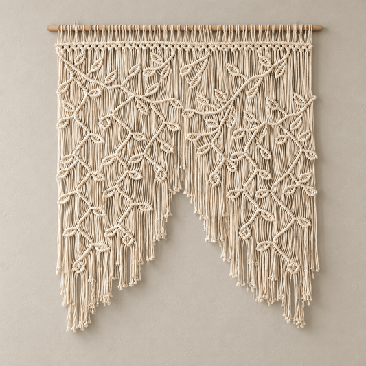 Ivy Vine - Boho Woven Tapestry Wall Hanging - Image