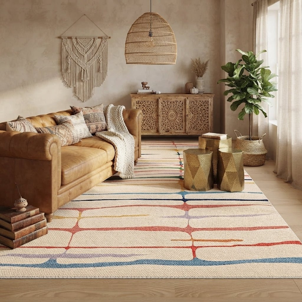 Miro - Abstract Transitional Area Rug - Urban Alcove