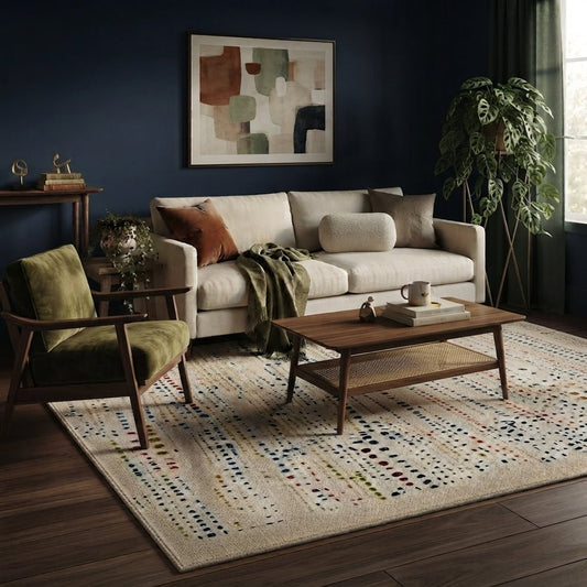 Miro - Abstract Transitional Area Rug - Image