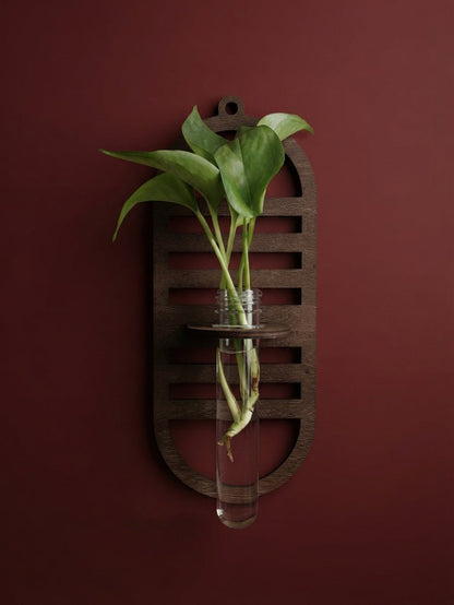 Grove Wood - Wall Vase and Plant Propagation Station - Urban Alcove