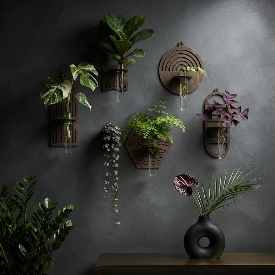 Grove Wood - Wall Vase and Plant Propagation Station - Urban Alcove
