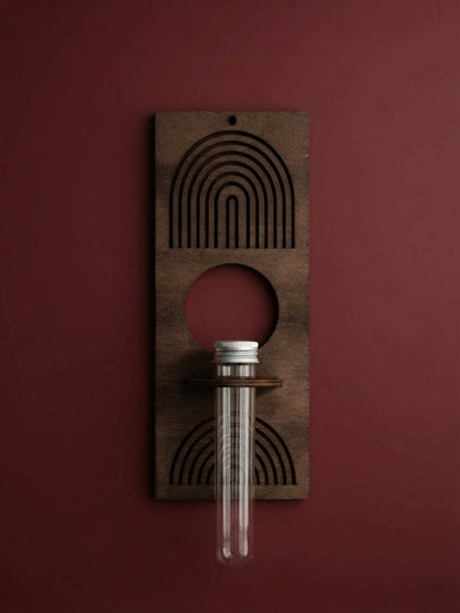 Grove Wood - Wall Vase and Plant Propagation Station - Urban Alcove