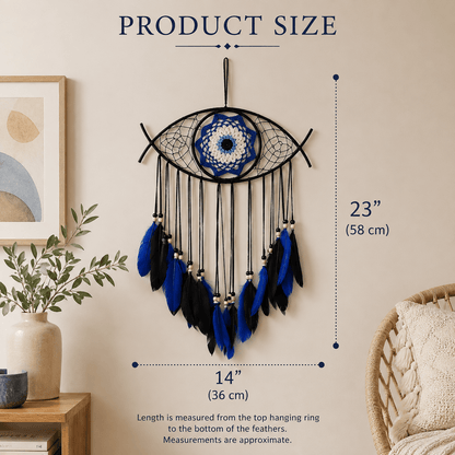 Nazar - Boho Evil Eye Dream Catcher - Urban Alcove