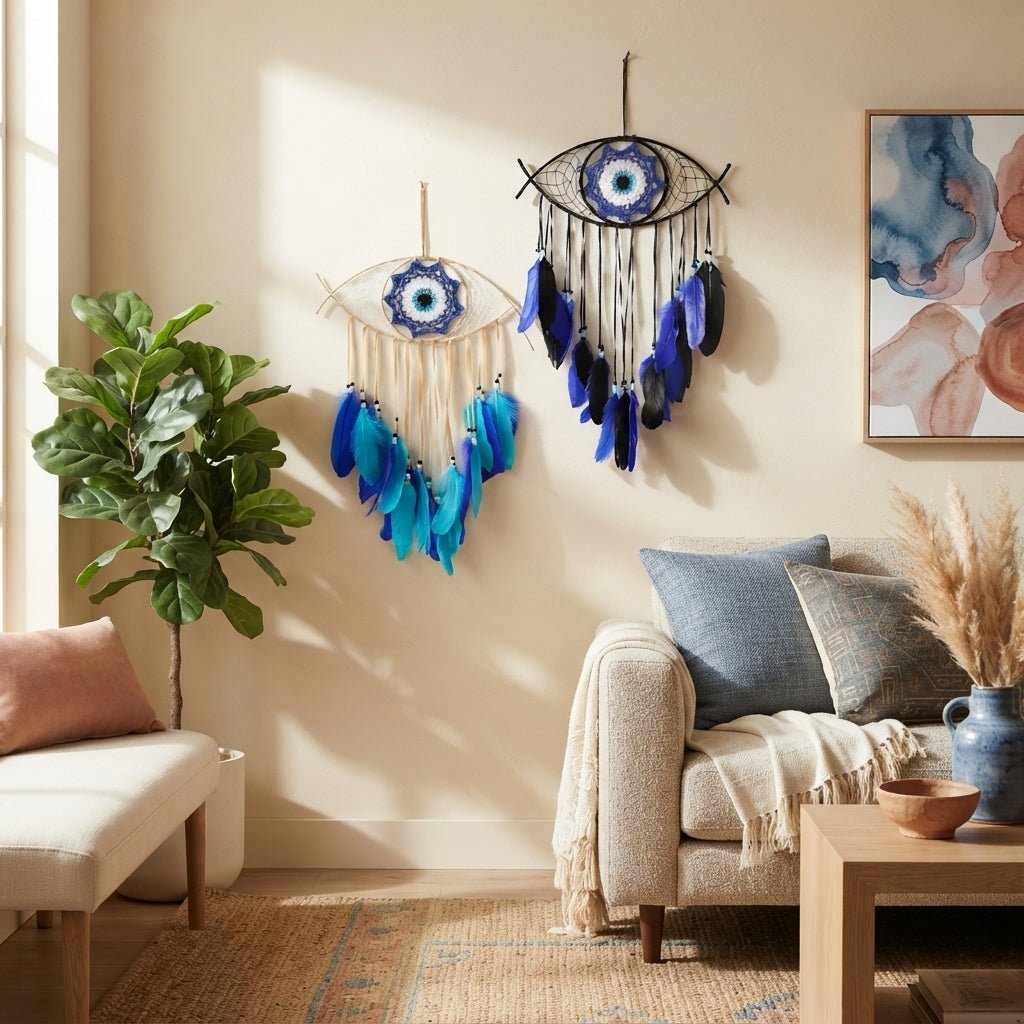 Nazar - Boho Evil Eye Dream Catcher - Urban Alcove