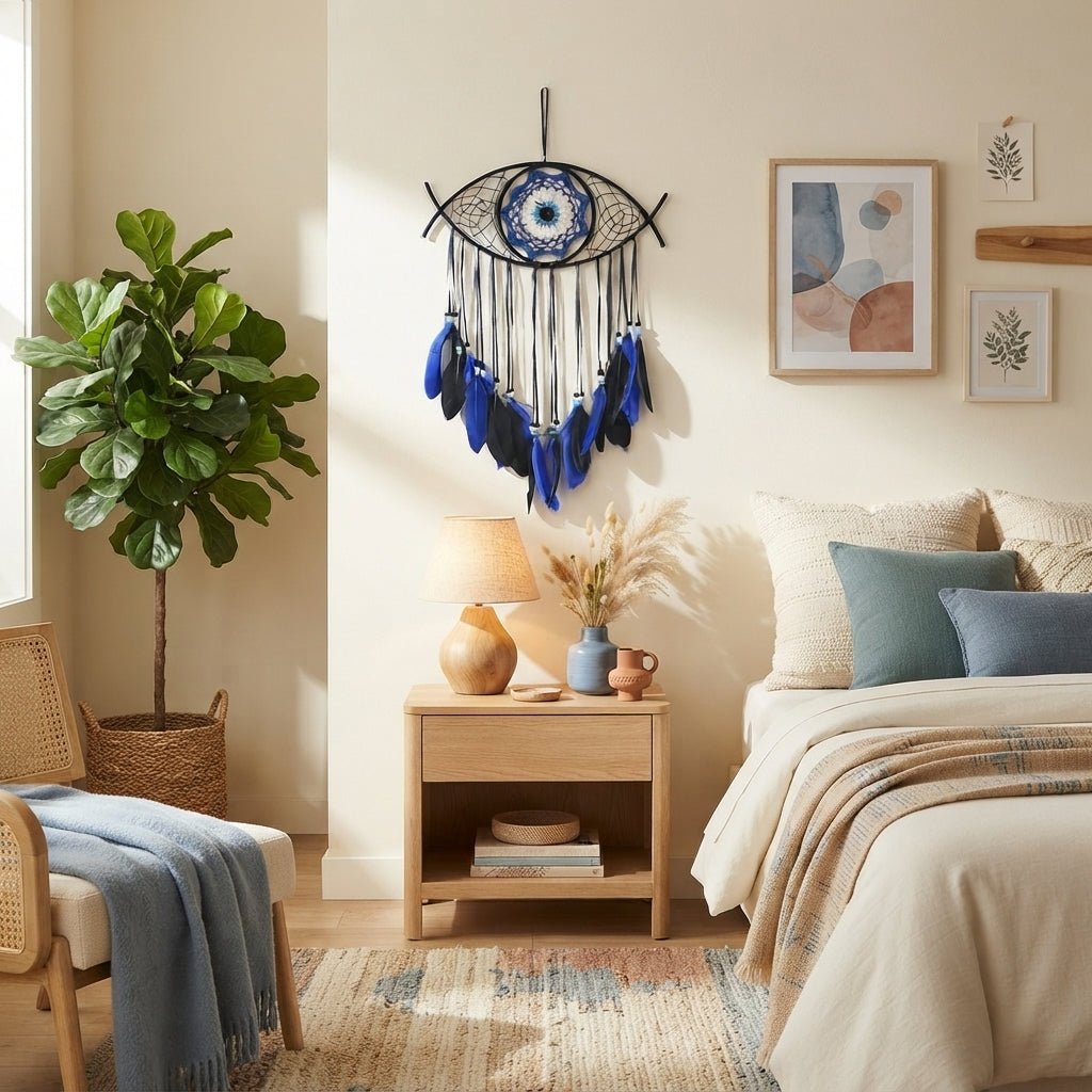 Nazar - Boho Evil Eye Dream Catcher - Urban Alcove
