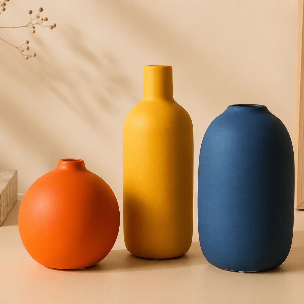 Solvi - Decorative Ceramic Vase - Urban Alcove