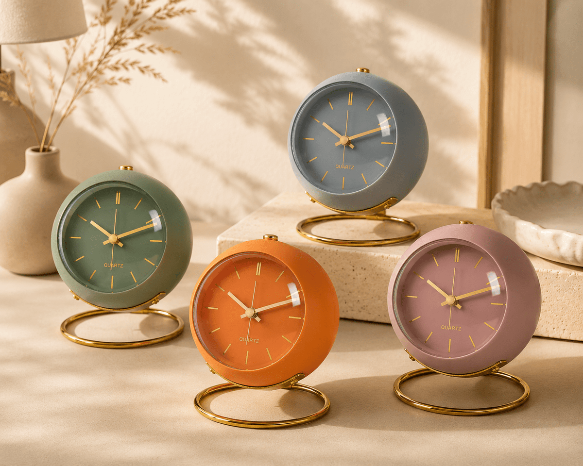 Orbit Ball - Modern Nordic Alarm Clock - Urban Alcove
