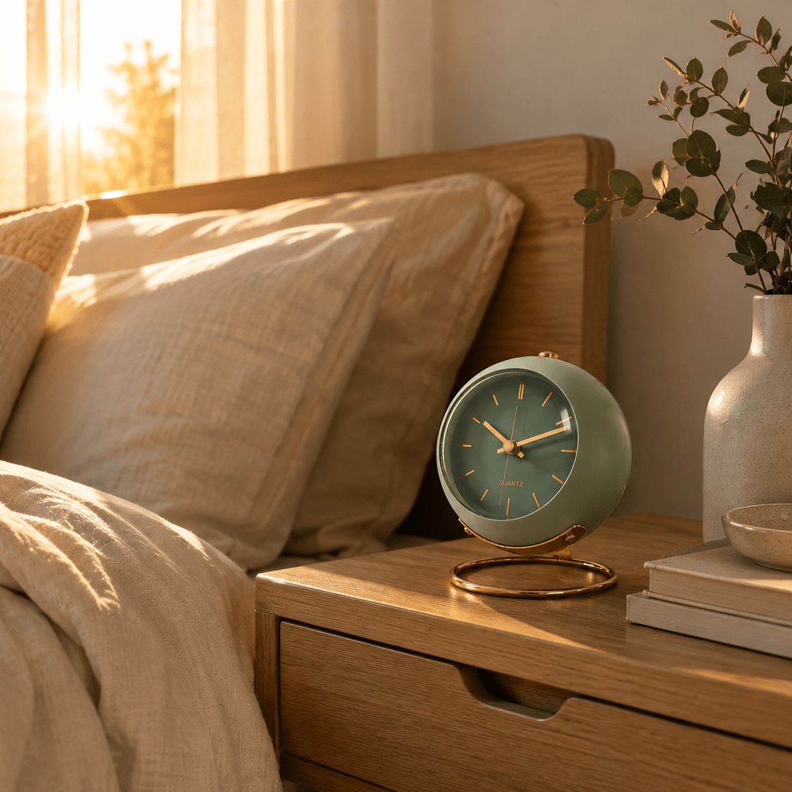 Orbit Ball - Modern Nordic Alarm Clock - Urban Alcove