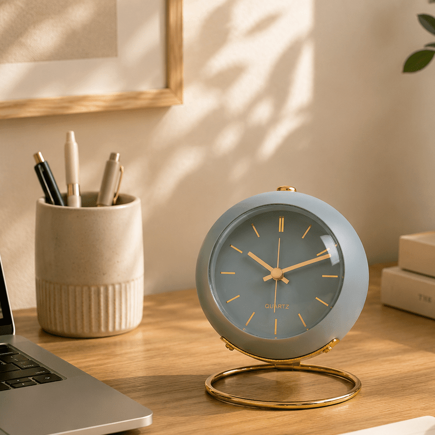 Orbit Ball - Modern Nordic Alarm Clock - Urban Alcove