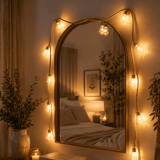 Hemp Glow - Vintage Rope String Lights - Image