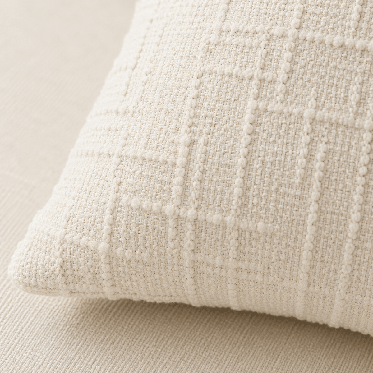 Loomline - Textured Chenille Pillow Cover - Urban Alcove