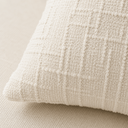 Loomline - Textured Chenille Pillow Cover - Urban Alcove