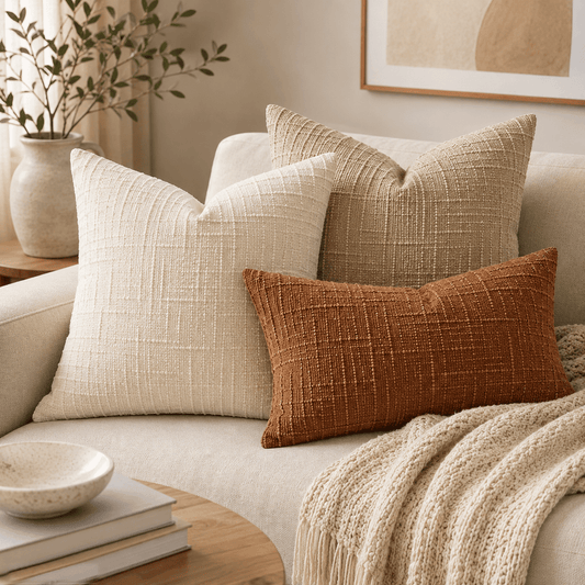 Loomline - Textured Chenille Pillow Cover - Image