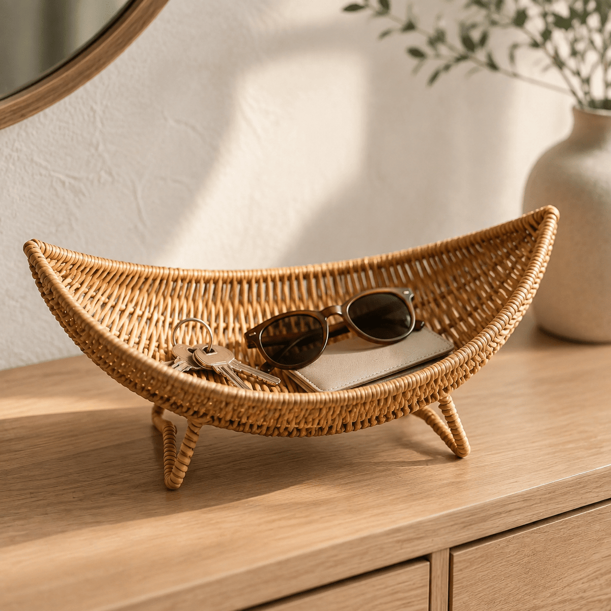 Riva - Woven-Look Countertop Organizer - Urban Alcove