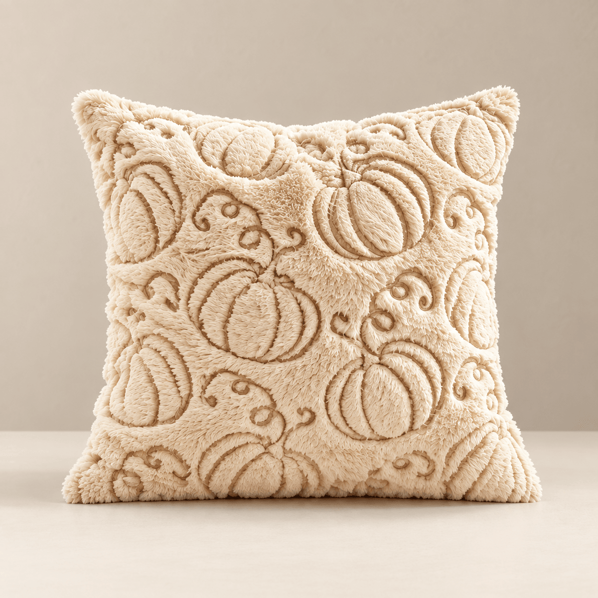 Fablewood - Plush Embroidered Fall Pillow Cover - Urban Alcove