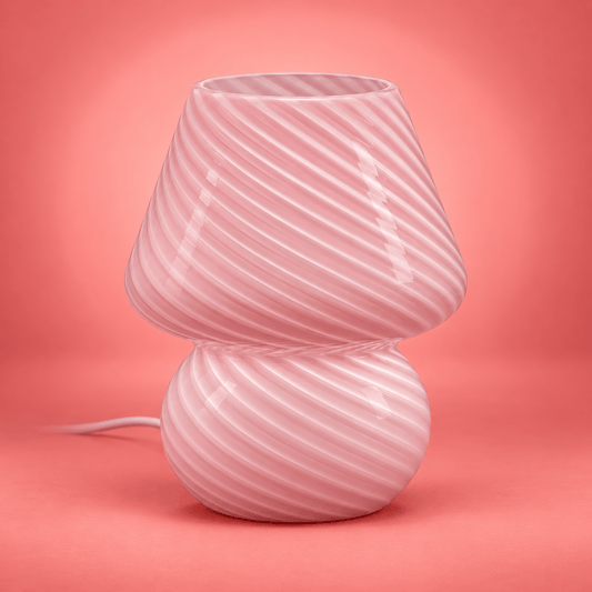 Eira – Swirled Glass Table Lamp - Image