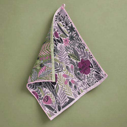 Meadow Muse - Reversible Cotton Gauze Hanging Towel