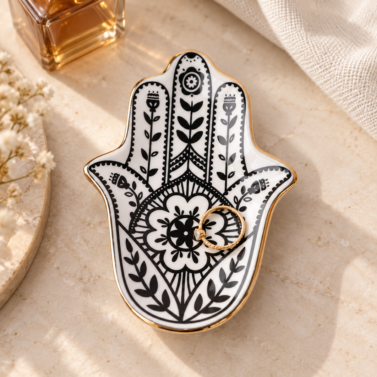 Noura – Hamsa Hand Trinket Dish