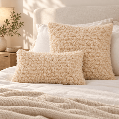 Nomad Shag – Faux Fur Pillow Cover - Urban Alcove