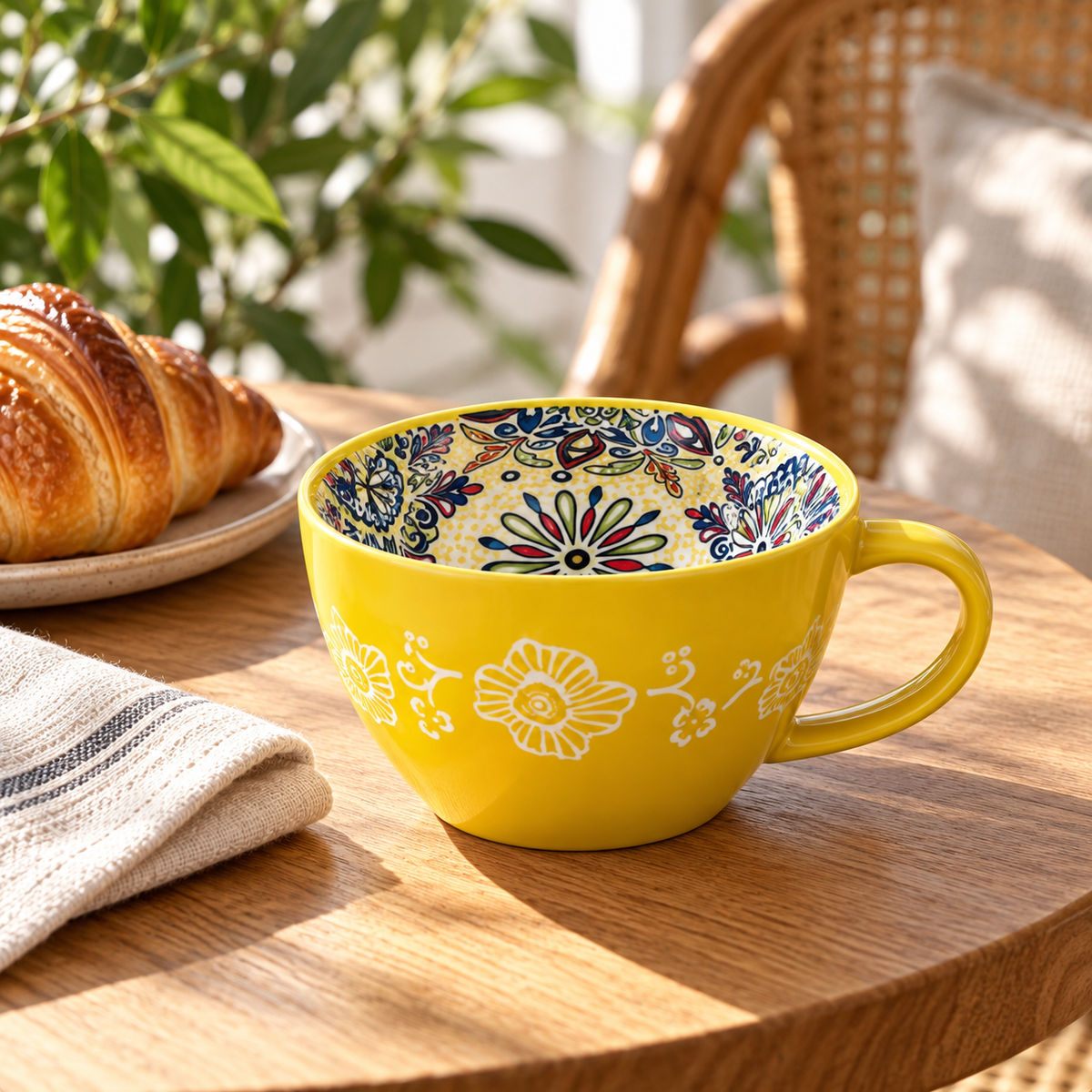Fiora - Oversized Boho Porcelain Mug