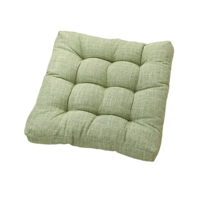 Linen Tufted Seat Cushion Square Large Floor Cushions Futon Meditation Yoga Thickened Floor Seating Pillow Tatami Kids Seat Pads
