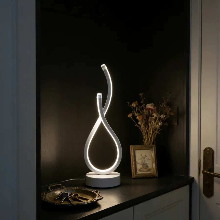 Luma Arc - Modern Dimmable LED Table Lamp - Urban Alcove