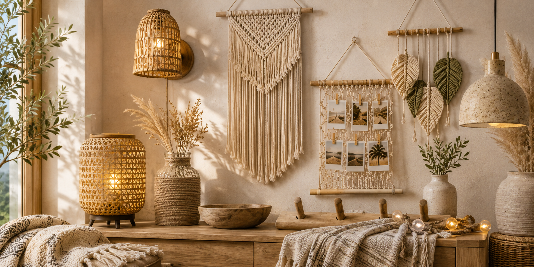 Natural Woven Banner